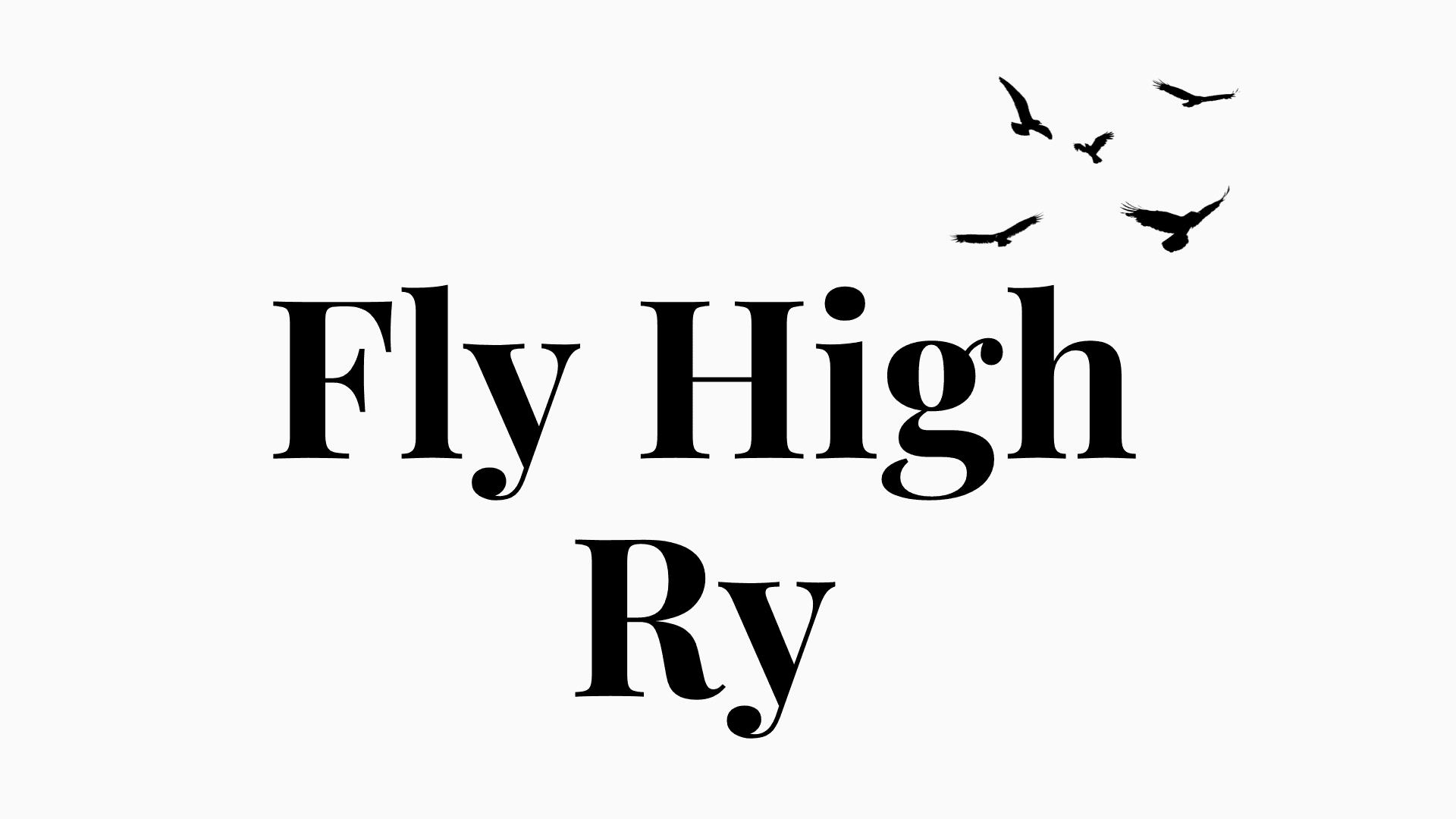 Fly High Ry cover